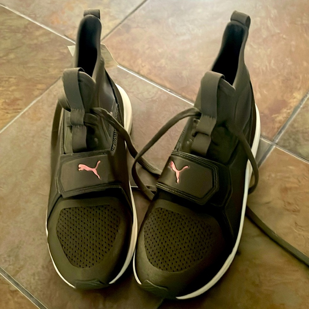 FENTY PUMA new olive sneakers 7.5